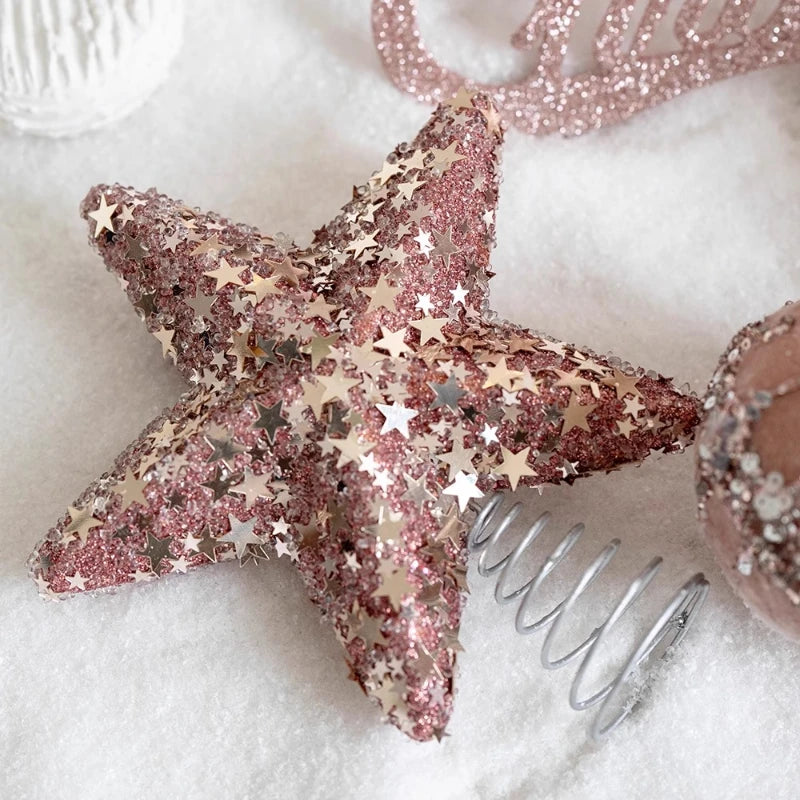 Golden Luxe Christmas Tree Topper — Elegant Gift Box Design | Seasons Co.