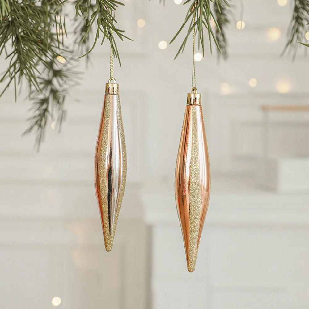 Christmas Tree Ornaments – Santa Hanging Edition (Set of 2)
