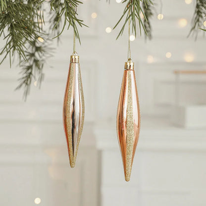 Christmas Tree Ornaments – Santa Hanging Edition (Set of 2)