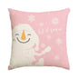 Christmas Pillow Covers – Tree, Snowman & Snowflake Edition (1 / 4 pcs)