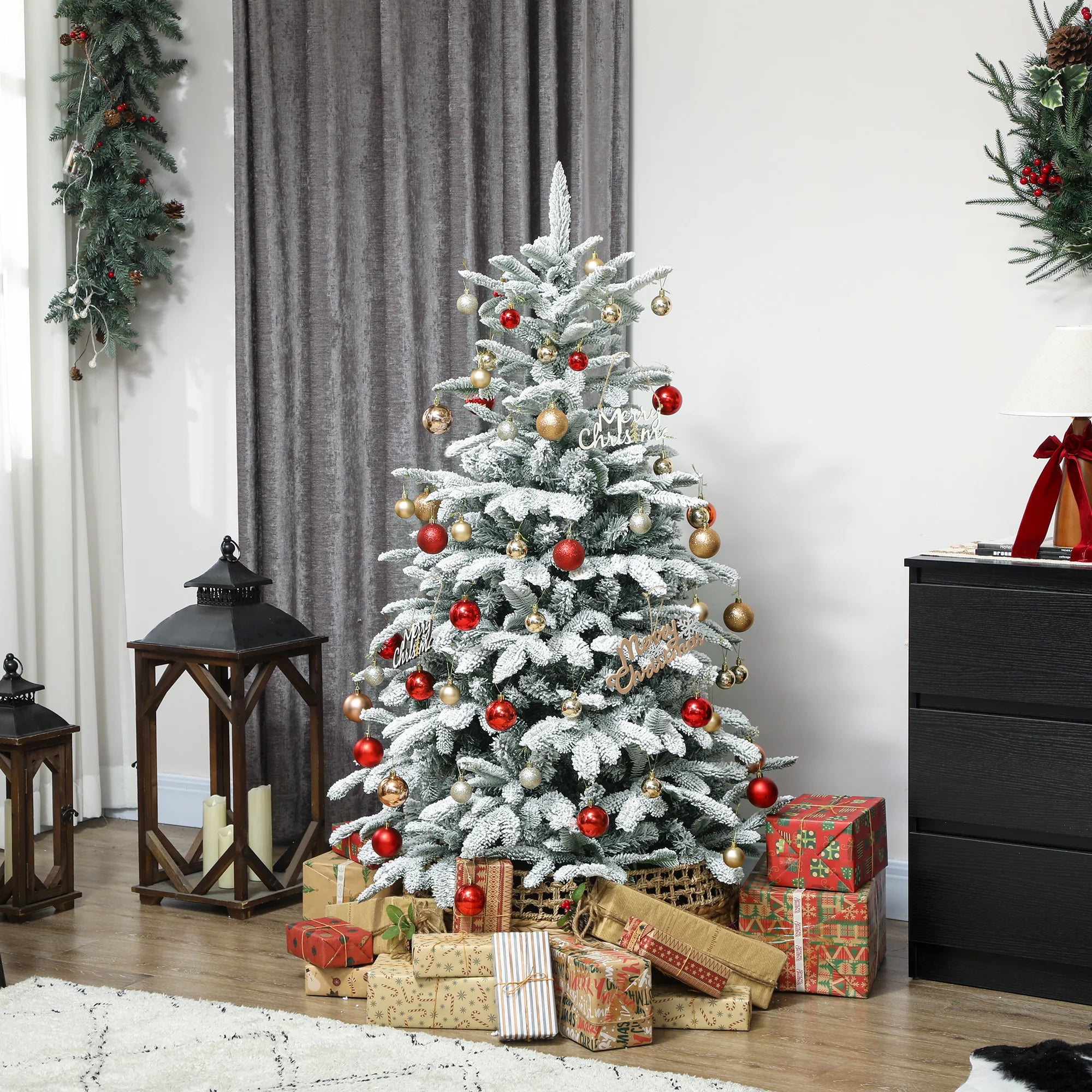 Frosted Evergreen 5ft Christmas Tree | Seasons Co.
