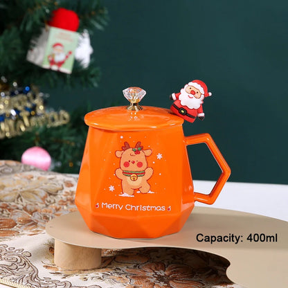 Christmas Ceramic Mug – Holiday Character Edition