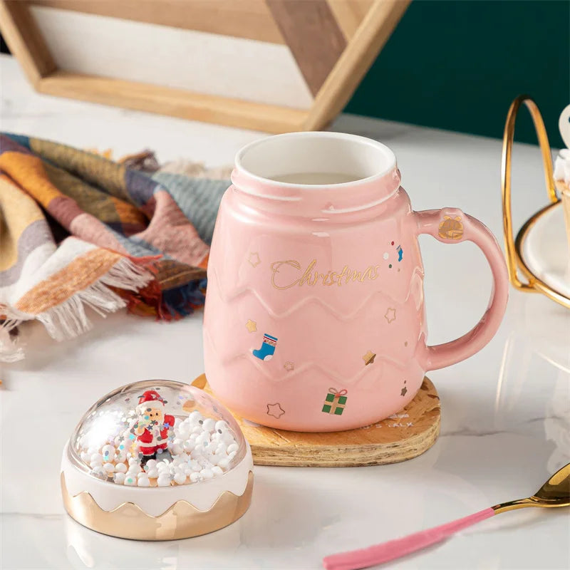 Christmas Ceramic Mug – Holiday Character Edition