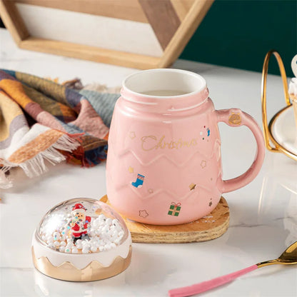 Christmas Ceramic Mug – Holiday Character Edition