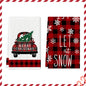 Kitchen Towels – Tree, Truck & Ornament Edition (Set of 2 / 4)