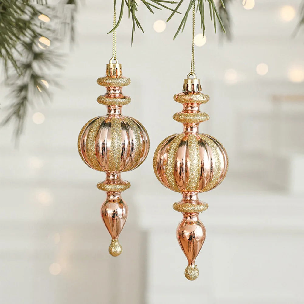 Christmas Tree Ornaments – Santa Hanging Edition (Set of 2)