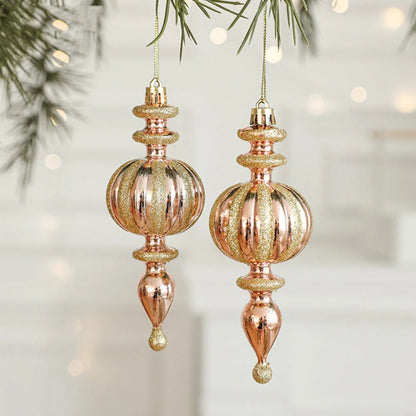 Christmas Tree Ornaments – Santa Hanging Edition (Set of 2)