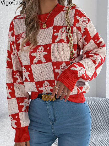 Jersey de punto a cuadros — Edición confort invernal | Seasons Co.