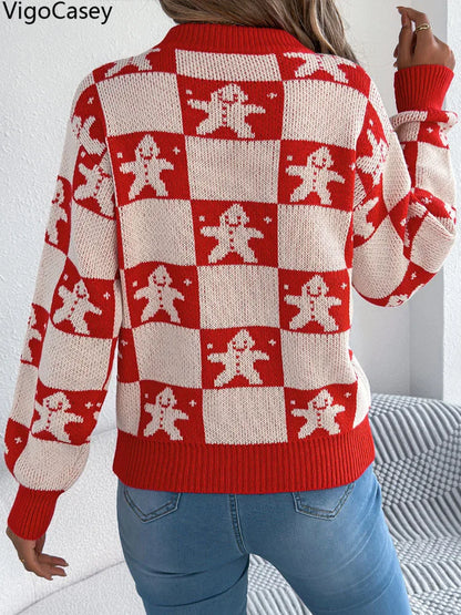 Jersey de punto a cuadros — Edición confort invernal | Seasons Co.