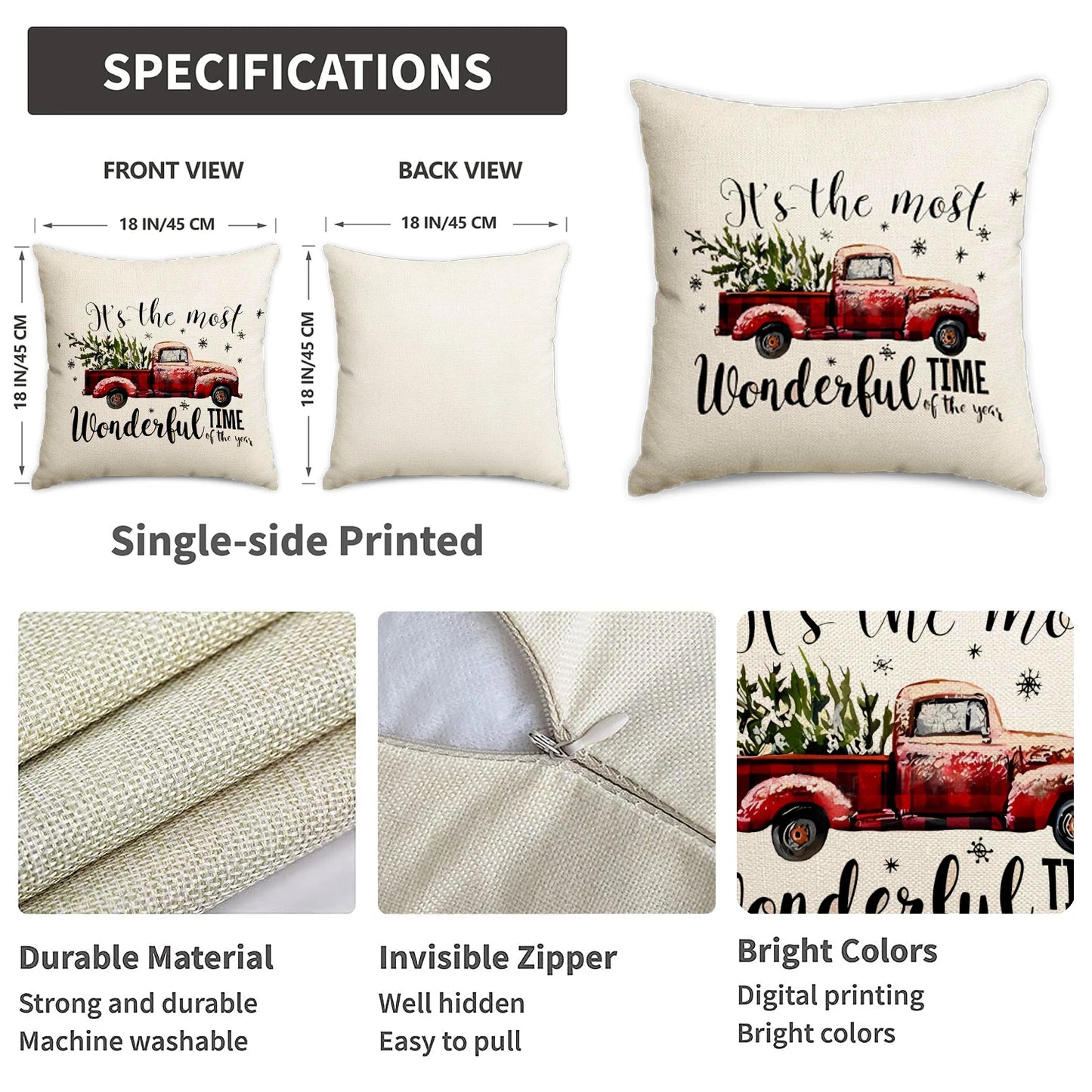 Christmas Pillow Covers