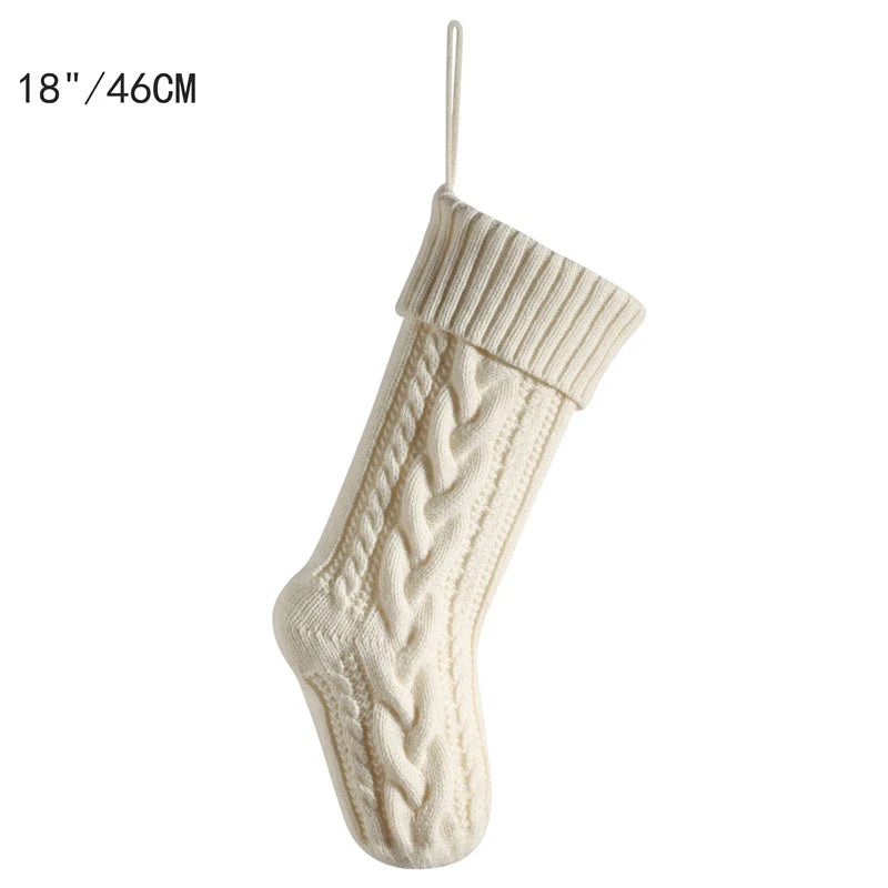 Christmas Stockings – Cable Knit Edition (Large Size)
