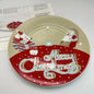 Creative Christmas Dinner Plate Set – Festive Breakfast Edition