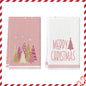 Merry Christmas Kitchen Towels – Star & Forest Edition (Set of 2 / 4)
