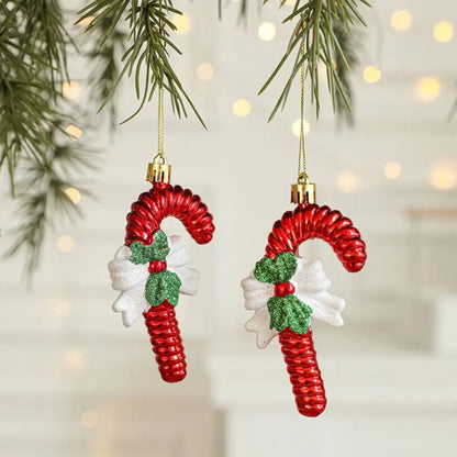 Christmas Tree Ornaments – Santa Hanging Edition (Set of 2)