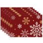 Christmas Placemats – Snowflake & Reindeer Edition (Set of 1 / 4 / 6)