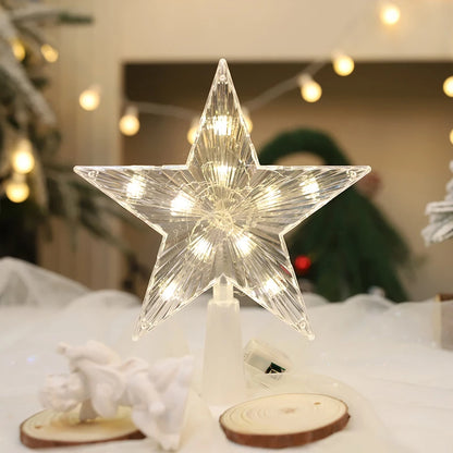 Starlight Glow LED Christmas Topper — Warm White Edition | Seasons Co.