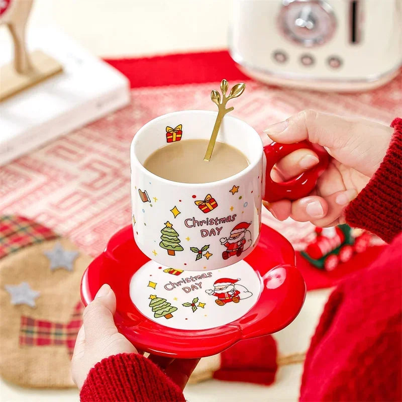 Christmas Ceramic Mug – Holiday Character Edition
