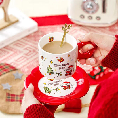 Christmas Ceramic Mug – Holiday Character Edition