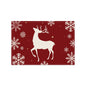 Christmas Placemats – Snowflake & Reindeer Edition (Set of 1 / 4 / 6)
