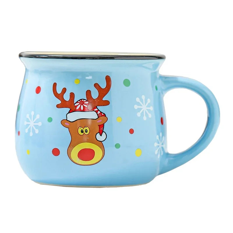 Christmas Ceramic Mug – Holiday Character Edition