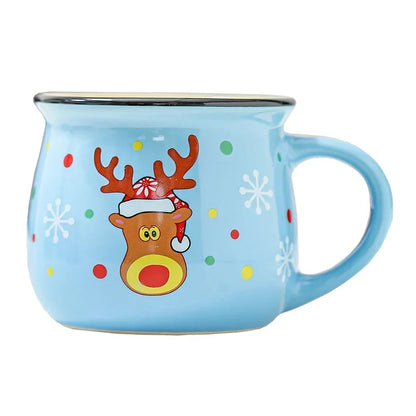 Christmas Ceramic Mug – Holiday Character Edition