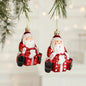 Christmas Tree Ornaments – Santa Hanging Edition (Set of 2)