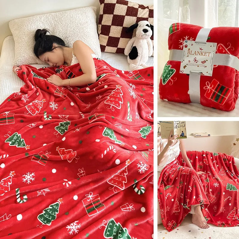 Christmas Flannel Blanket – Cozy Holiday Edition