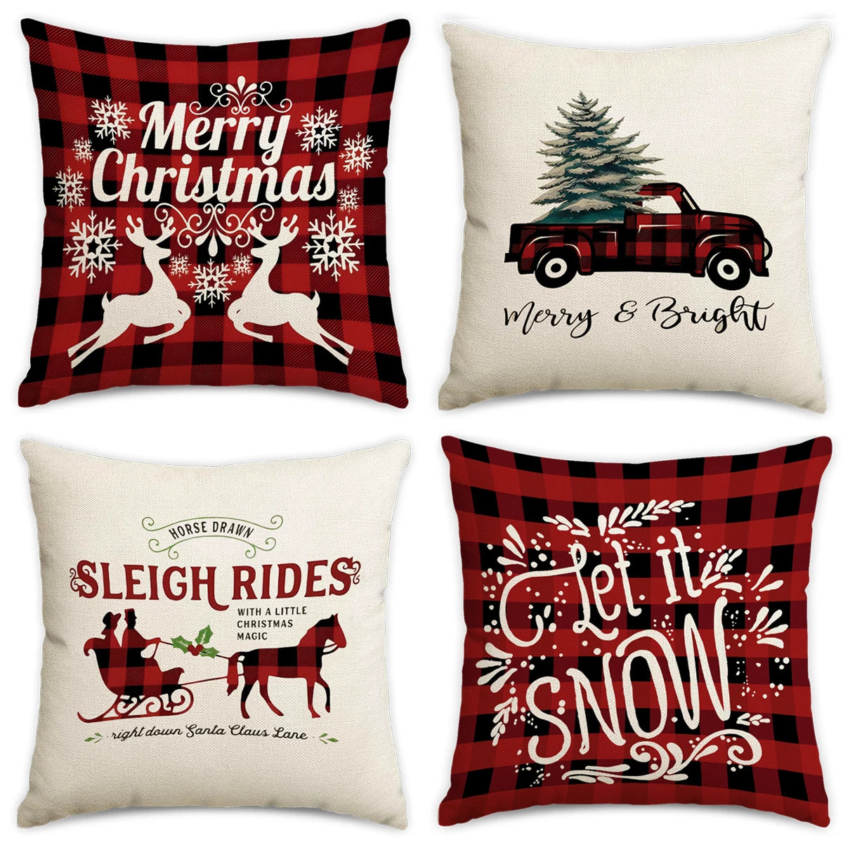 Christmas Pillow Covers