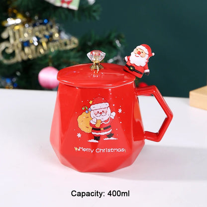 Christmas Ceramic Mug – Holiday Character Edition
