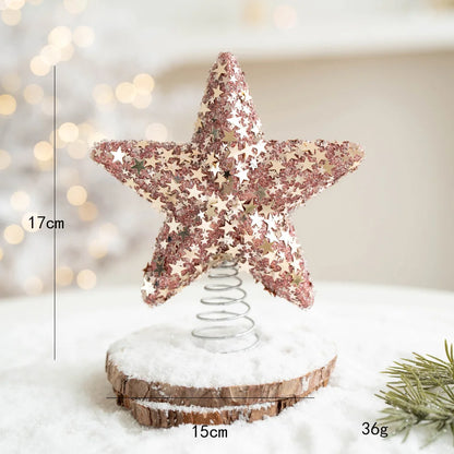 Golden Luxe Christmas Tree Topper — Elegant Gift Box Design | Seasons Co.