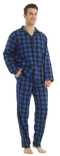 Men’s Flannel Pajama Set – Classic Plaid Edition