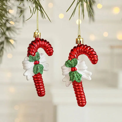 Christmas Tree Ornaments – Santa Hanging Edition (Set of 2)