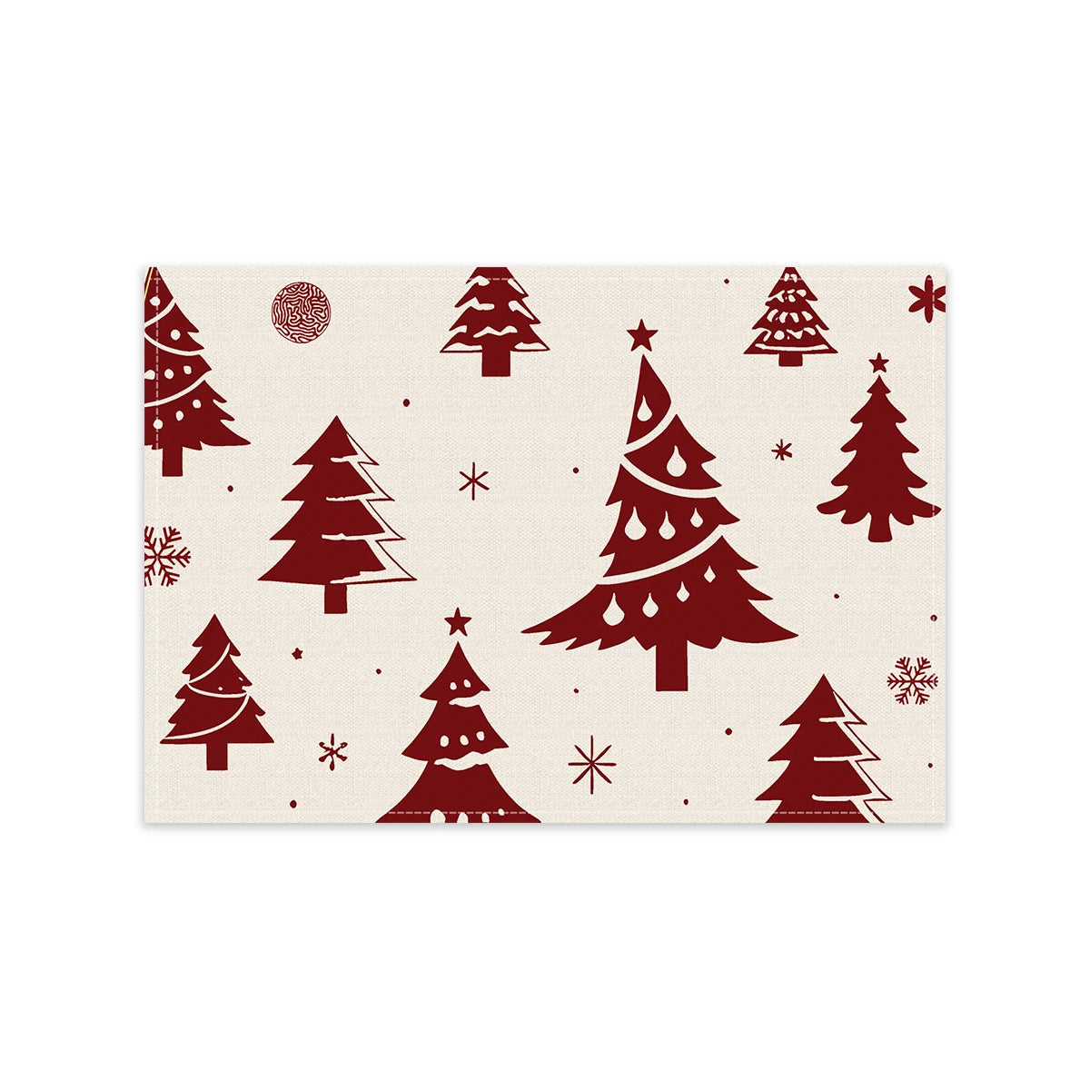 Christmas Placemats – Snowflake & Reindeer Edition (Set of 1 / 4 / 6)