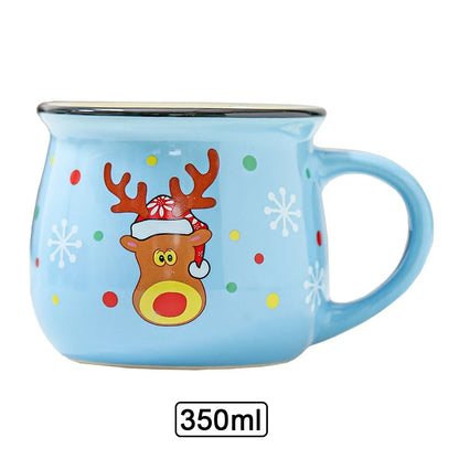 Christmas Ceramic Mug – Holiday Character Edition