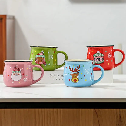 Christmas Ceramic Mug – Holiday Character Edition