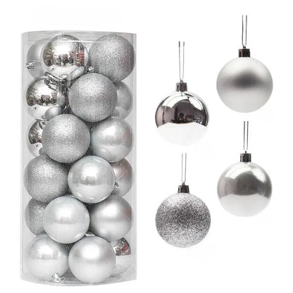Christmas Tree Ornaments – Shiny Bauble Edition BIG PACK