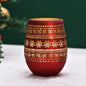 Christmas Tree Goblet Wine Glass – Electroplated Holiday Edition