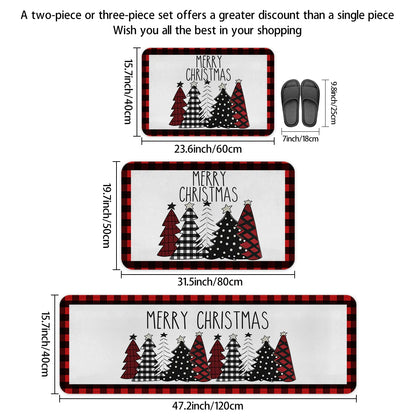 Kitchen Floor Mat – Star & Tree Edition