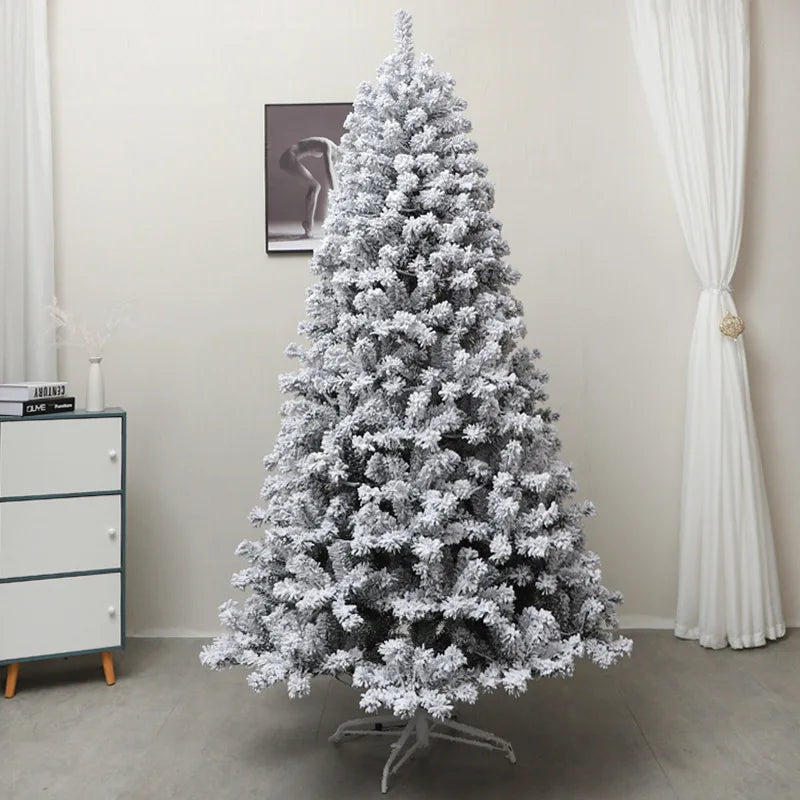 Frosted Christmas Tree – Plush Snowfall Edition | Seasons Co.