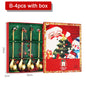 Christmas Coffee Spoon Set – 4 PCS Gold Edition