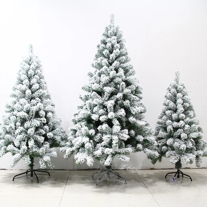 Frosted Christmas Tree – Plush Snowfall Edition | Seasons Co.