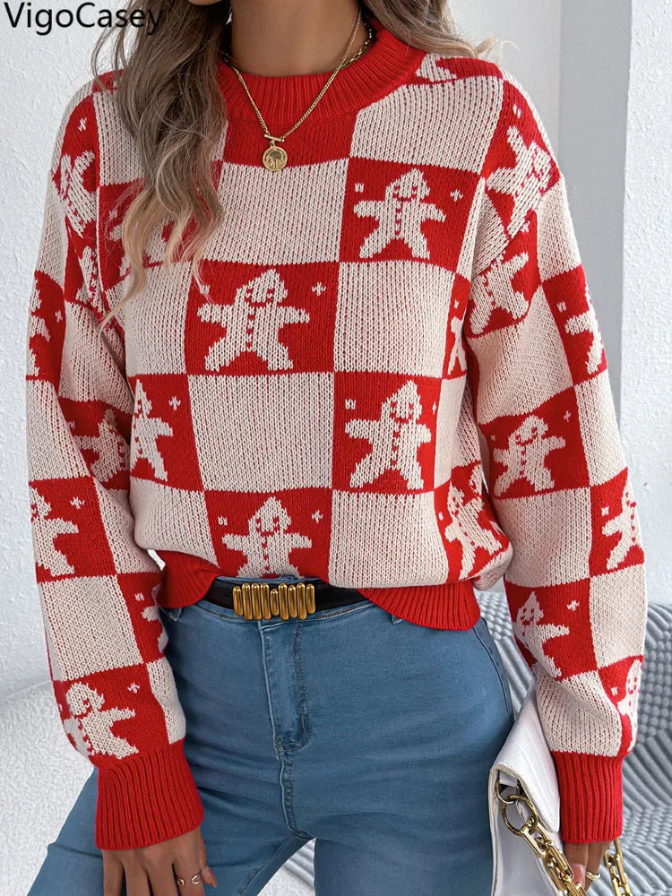 Jersey de punto a cuadros — Edición confort invernal | Seasons Co.