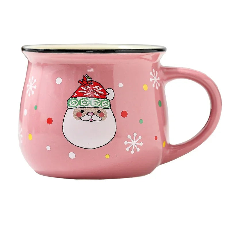 Christmas Ceramic Mug – Holiday Character Edition
