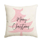 Christmas Pillow Covers – Tree, Snowman & Snowflake Edition (1 / 4 pcs)