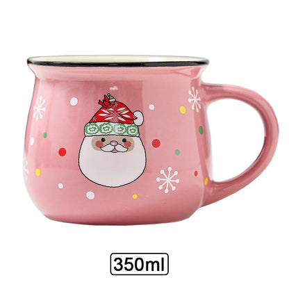 Christmas Ceramic Mug – Holiday Character Edition