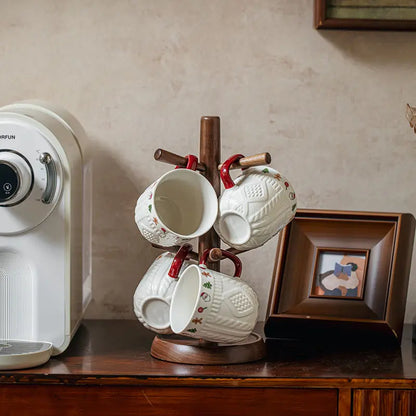 Creative Embossed Christmas Sweater Ceramic Mug | Seasons Co.