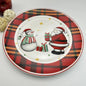Creative Christmas Dinner Plate Set – Festive Breakfast Edition