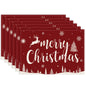 Christmas Placemats – Snowflake & Reindeer Edition (Set of 1 / 4 / 6)
