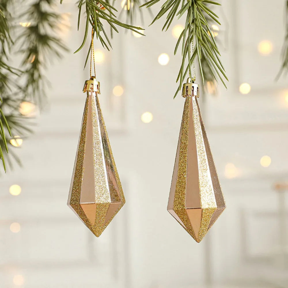 Christmas Tree Ornaments – Santa Hanging Edition (Set of 2)