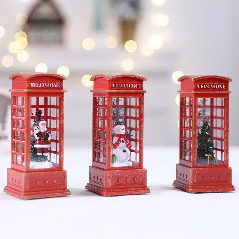 London Red Telephone Booth Snow Globe —  BUY 2 GET 1 FREE